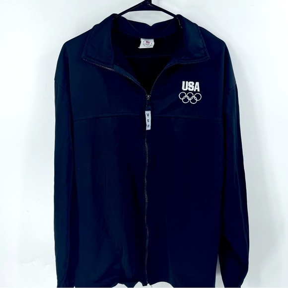 USA Olympic‎ Committee Full Zip Lightweight Jacket - Picture 1 of 8